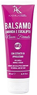 

Yumi Bio Shop Alkemilla - Lavender And Eucalyptus Conditioner For Normal And Oily Hairs - Made In Italy - Organic - Free From Parabens SlesSls Mineral Oils(250 ml)