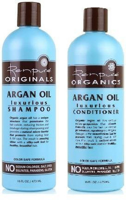 

Renpure Organics Argan Oil Shampoo & Conditioner 16 Oz Pack Of 2(473.18 ml)