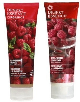 

Desert Essence Red Raspberry Shampoo And Conditioner Bundle With Aloe Leaf Juice Jojoba Vitamin B-5 And Shea Butter 8 Fl. Oz. And 8 Fl. Oz. Each(236 ml)