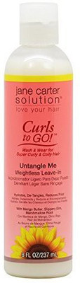 

Jane Cosmetics Carter Curls To Go Untangle Me Weightless Leave In 8Oz 237Ml(237 ml)