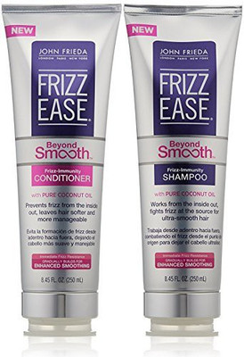 

John Frieda Frizz Ease Beyond Smooth Bundle Frizz Immunity Shampoo & Conditioner 8.45 Ounce�Each(249.9 ml)