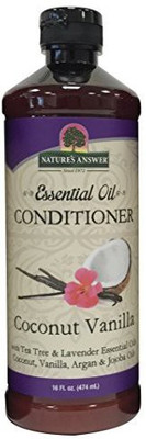 

Natures Answer Answer Essential Oil Conditioner Coconut Vanilla 16-Ounce(473.18 ml)