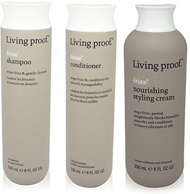 

Living Proof No Frizz 3 Item Value Pack 1 Shampoo 8 Ounce 1 Conditioner(236.59 ml)