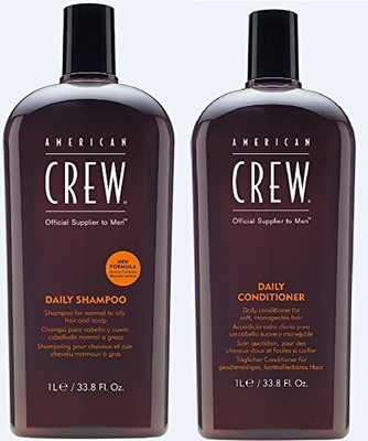 

American Crew Daily Shampoo And Conditioner 33.8 Fl. Oz.(999.59 ml)