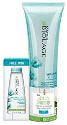 

Biolage Matrix Aquagel Volumebloom Duo Gel Conditioner 8.5 Fl Oz And Shampoo 1.7 Fl Oz(251.38 ml)