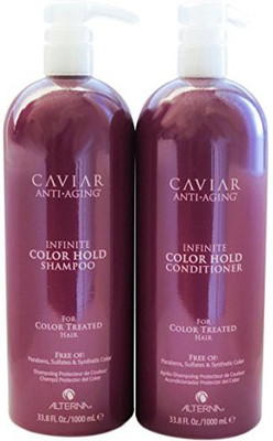 

Alterna Caviar Infinite Color Hold Duo Shampoo And Conditioner 33.8 Oz Each(23.66 ml)