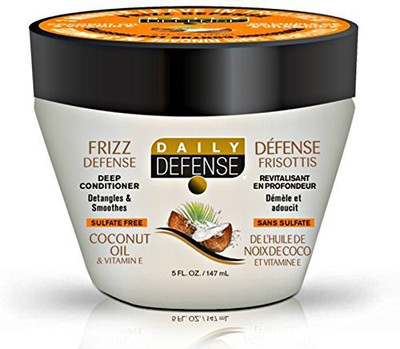 

DAILY DEFENSE Advanced 3 Minute Treatment Deep Conditioner Coconut & Vitamin E 5 Oz(147.87 ml)