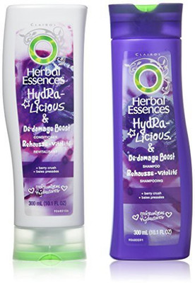 

Herbal Essences Hydralicious Reconditioning Shampoo And Conditioner Set For DryDamaged Hair(300 ml)
