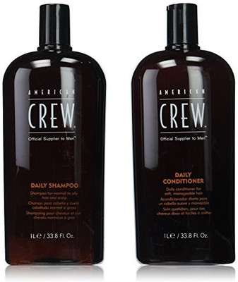 

American Crew MenS Daily Shampoo & Conditioner Duo 33.8 Fluid Ounce(999.59 ml)