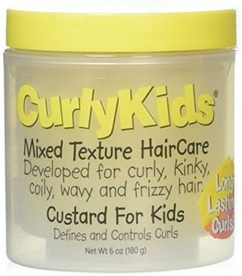 

CurlyKids Mixed Hair Haircare Custard For Kids 6 Ounce(177.44 ml)