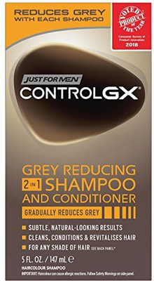 

Just for Men Control Gx 2 In 1 Shampoo And Conditioner 5 Fluid Ounce(147.87 ml)