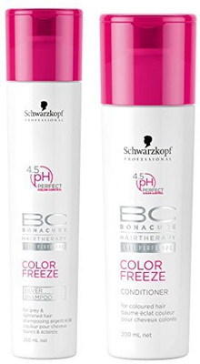 

BC Bonacure Color Freeze Silver Shampoo And Conditioner Set(200 ml)