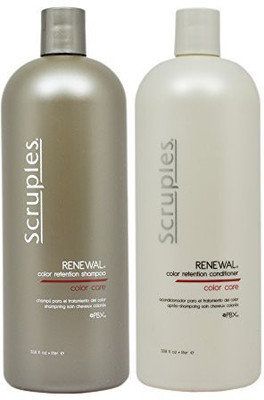 

Scruples Renewal Color Retention Shampoo & Conditioner 33.8Oz Duo Set(999.59 ml)