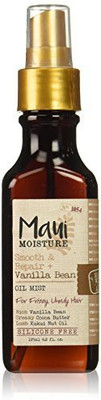 

Maui Moisture Smooth & Repair + Vanilla Bean Oil Mist 4.2 Ounce Softening Silicone Free Oil Mist To Help Smooth And Soften Even Unruly Style-Stubborn Locks(124.21 ml)