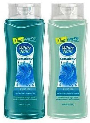 

White Rain Sensations Hydrating Shampoo And Conditioner Set - Ocean Mist - 15 Fl Oz Each(443.6 ml)