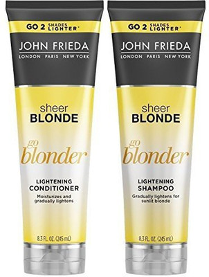 

John Frieda Sheer Blonde Go Blonder Lightening Shampoo And Conditioner New 8.3 Fluid Ounce(245.46 ml)