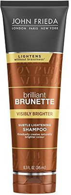 

John Frieda Brilliant Brunette Visibly Brighter Subtle Lightening Shampoo 8.3 Ounce(245.46 ml)