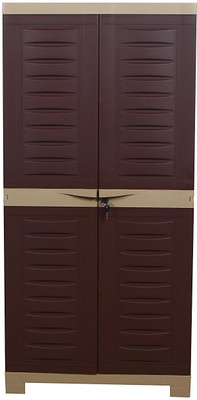 Supreme Fusion 2 Plastic Cupboard (Finish Color - Brown And Beige) Plastic Cupboard(Finish Color - Brown And Beige, DIY(Do-It-Yourself)) Supreme Fusion 2 Plastic Cupboard (Finish Color - Brown And Beige) Plastic Cupboard(Finish Color - Brown And Beige, DIY(Do-It-Yourself))