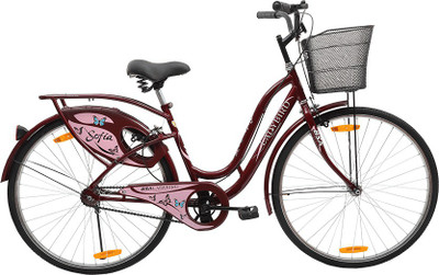 

BSA LADYBIRD SOFIA RICH BURGUNDY 26 T Girls Cycle/Womens Cycle(Single Speed, Maroon)