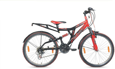 

Hero Sprint Duke 24T 24 T Mountain Cycle(18 Gear, Black, Red)