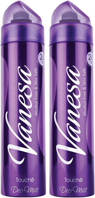 

vanesa Touche Deodorant Spray - For Women(300 ml, Pack of 2)