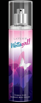 

Layer Shot WottaGirl Amber Kiss Body Spray - For Girls(135 ml, Pack of 2)
