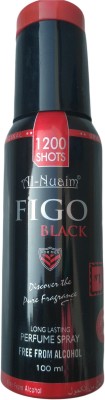 

Al Nuaim Figo Black Deodorant Spray - For Men & Women(100 ml)