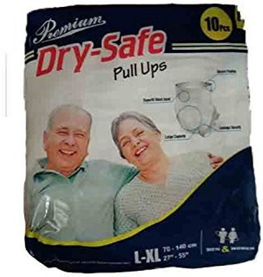 

dry safe plus large pull up Adult Diapers - L - XL