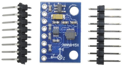 

Robodo MMA845 module digital triaxial accelerometer precision tilt 3-axis Electronic Components Electronic Hobby Kit