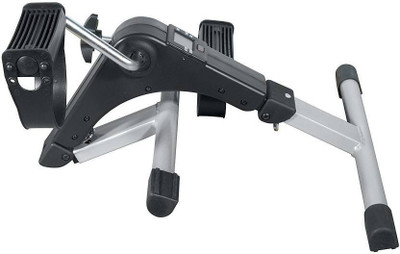 

ShopyBucket Office Fitness Deluxe Folding Pedal Leg Machine with Computer Display Lightweight Portable Mini Cycle Exercise Bike Folding Bike Exercise Bike(Black, Grey)
