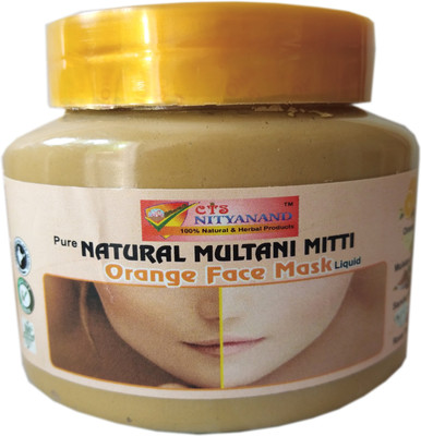 

CTS NITYANAND PURE NATURAL MULTANI MITTI OREANGE FACE MASK/PACK(200 g)