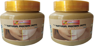 

CTS NITYANAND PURE NATURAL MULTANI MITTI HOUNY FACE MAS / PACK OF 2(206 g)
