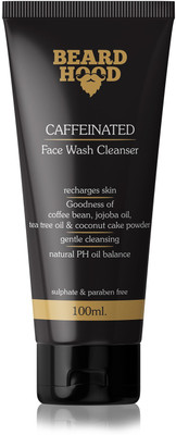 

Beardhood Caffeine Face Wash Cleanser With Coffee Bean Extract, Jojoba Oil & Coconut Cake Powder & Tea Tree Oil Face Wash(100 g)
