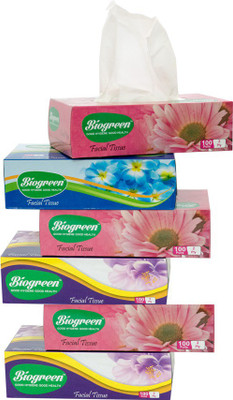 

Biogreen Facial Tissue(Pack of 6)