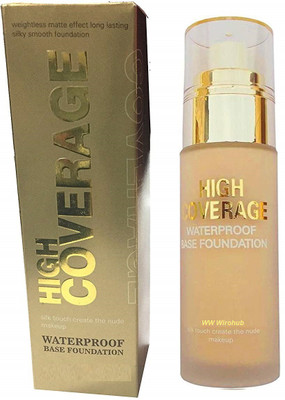 

WW Wirohub High Coverage Foundation Waterproof Foundation(White Ivory)
