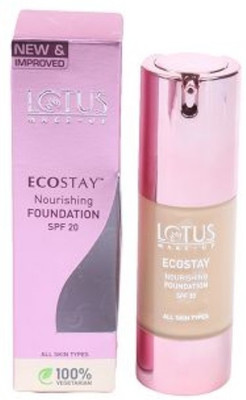 

Lotus Herbals Purestay Foundation SPF20 Royal Ivory 30ml Foundation(Royal Ivory)