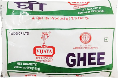 

Vijaya Ghee 200 ml(Pouch)
