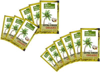 

Indus Valley Coconut Oil Sachets 15ml X 12(180ml) Hair Oil(180 ml)
