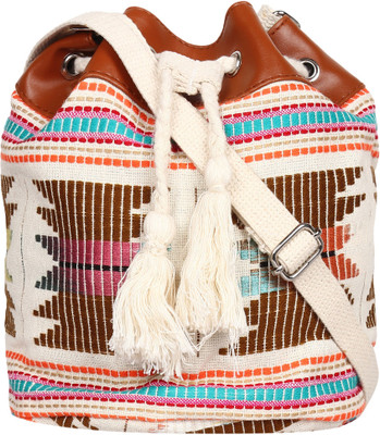 

Vamsum Shoulder Bag(Brown, Tan, Multicolor), Brown;multicolor;tan