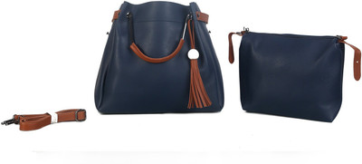 

Fiona Trends Shoulder Bag(Blue, Brown)
