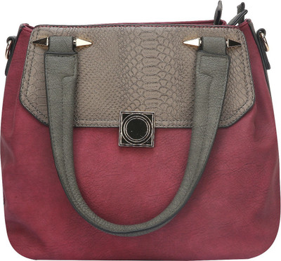 

Fiona Trends Shoulder Bag(Red, Grey), Grey;red
