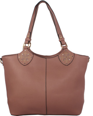 

Butterflies Hand-held Bag(Brown)