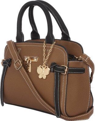 

Butterflies Hand-held Bag(Brown)