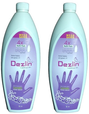 

Dezlin Lavender Hand Wash 1 Ltr Refill (2 Pack)(2000 ml, Pack of 2)