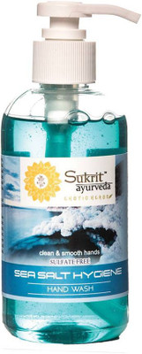 

sukrit ayurveda Sea salt hand wash(200 ml, Pump Dispenser)