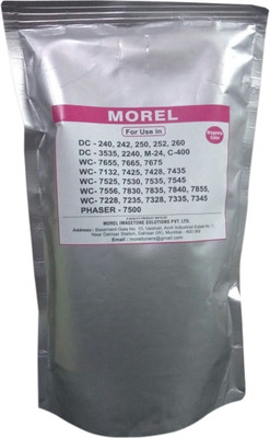 

MOREL TONER POWDER FOR USE IN XEROX DC250 / 3535 / 7655 / 7665 / 7675 / 7132 / 7425 / 7428 / 7435 / 7525 / 7535 / 7545 / 7228 / 7235 / 7335 / 7345 / PHASER 7500 COLOR MAGENTA. WEIGHT 335 GMS Single Color Ink Toner(Magenta)