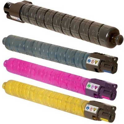 

Printwell Toner Cartridge Compatible for Ricoh C4502 Toner Cartridge for Use in Ricoh C4502/C3502 Printers - Combo Multi Color Toner Multi Color Ink Toner(Black, Magenta, Cyan, Yellow)