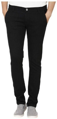 Urbano Fashion Slim Men Black Jeans
