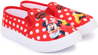 

Minnie Girls Slip on Sneakers(Red