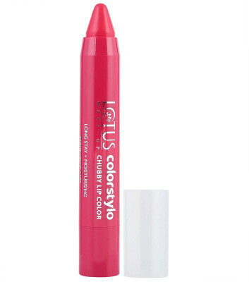 

Lotus Makeup Colorstylo Chubby Lip Color Scarlet Pink 201(Scarlet Pink 201)